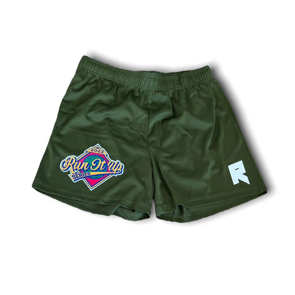 Olive Run It Up World Series Shorts