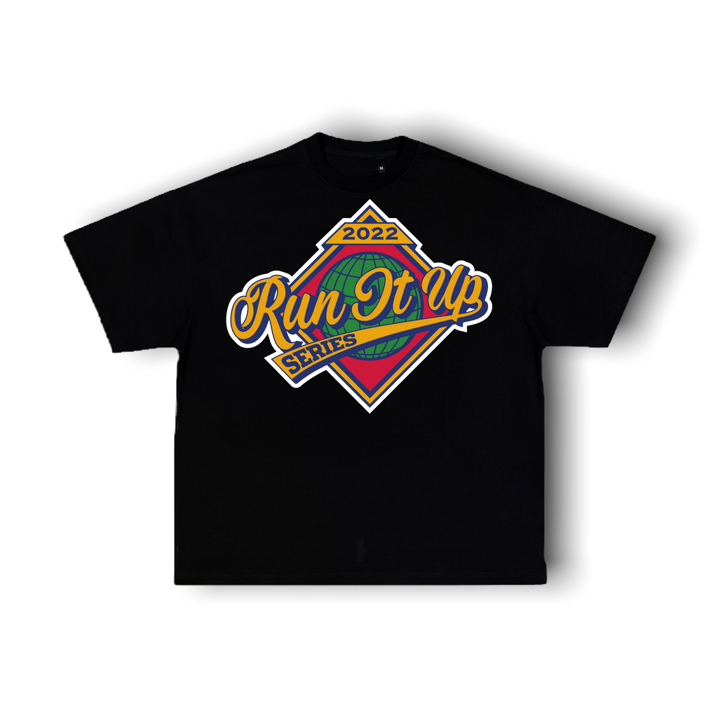 Black Run It Up Series T Shirt