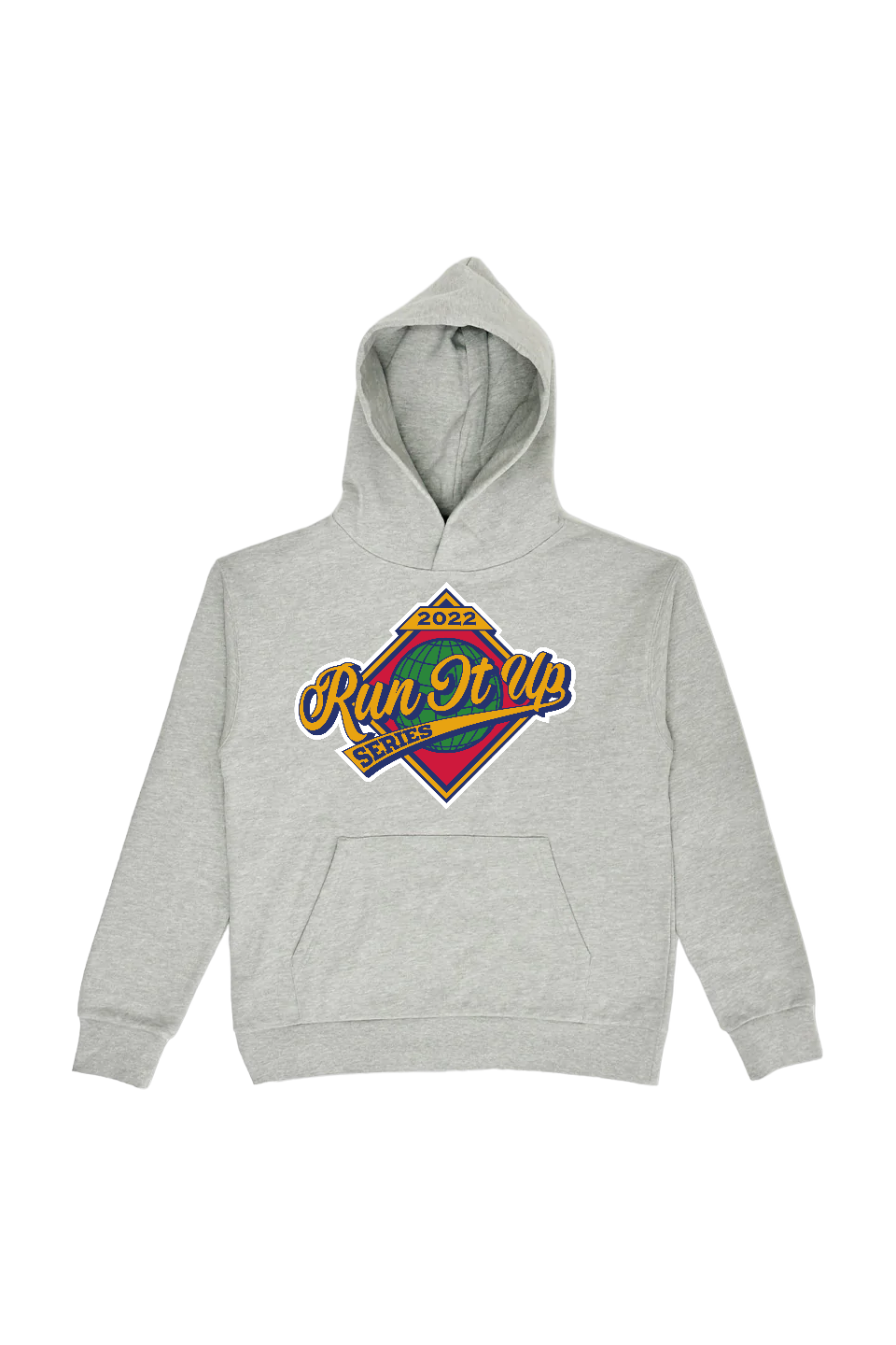 Run It Up Series Grey Hoodie