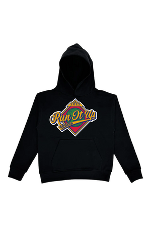 Run It Up Series Black Hoodie